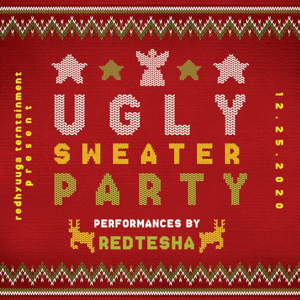 Вечеринка к новому году с уродливыми свитерами